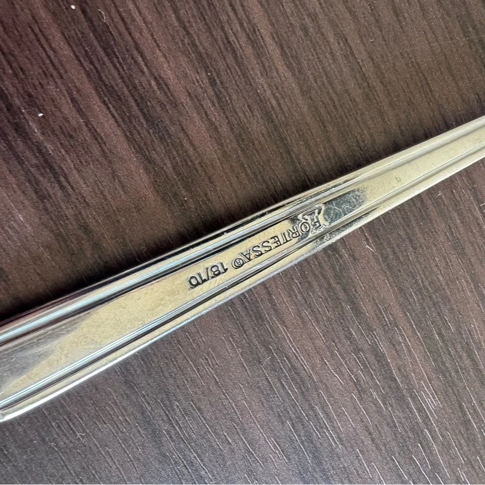 Fortessa Flatware Bistro Teaspoon‎ Restaurant Grade Stainless Steel Silverware